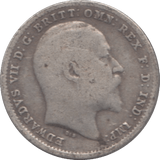 1903 SILVER THREEPENCE ( FINE ) - Threepence - Cambridgeshire Coins