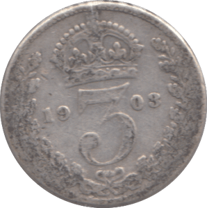 1903 THREEPENCE ( FINE ) - THREEPENCE - Cambridgeshire Coins