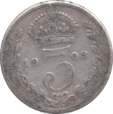 1903 THREEPENCE ( FINE ) - THREEPENCE - Cambridgeshire Coins
