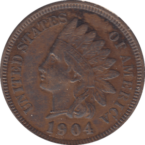 1904 1 CENT USA - WORLD COINS - Cambridgeshire Coins
