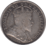 1904 CANADA SILVER 5 CENTS - SILVER WORLD COINS - Cambridgeshire Coins