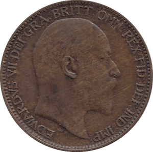 1904 FARTHING ( AUNC ) - FARTHING - Cambridgeshire Coins