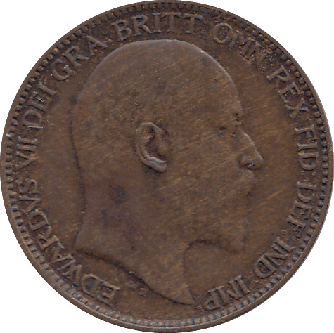 1904 FARTHING ( AUNC ) - FARTHING - Cambridgeshire Coins