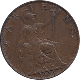 1904 FARTHING ( AUNC ) - FARTHING - Cambridgeshire Coins