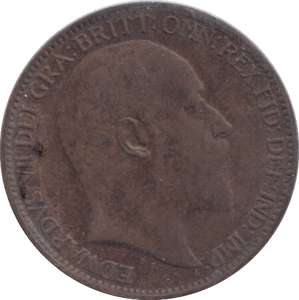 1904 FARTHING ( EF ) - Farthing - Cambridgeshire Coins