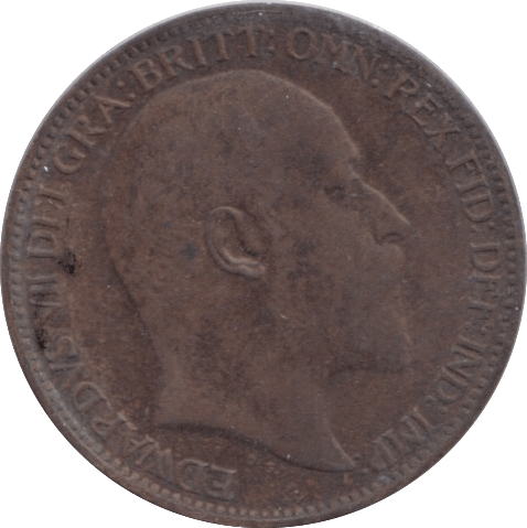 1904 FARTHING ( EF ) - Farthing - Cambridgeshire Coins