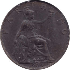 1904 FARTHING ( EF ) - Farthing - Cambridgeshire Coins