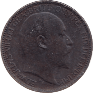 1904 FARTHING ( EF ) - Farthing - Cambridgeshire Coins