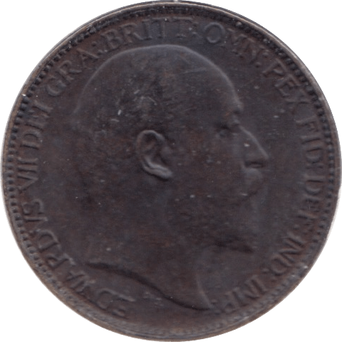 1904 FARTHING ( EF ) - Farthing - Cambridgeshire Coins