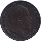 1904 FARTHING ( GVF ) - FARTHING - Cambridgeshire Coins