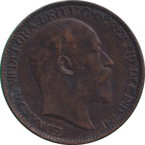 1904 FARTHING ( GVF ) - FARTHING - Cambridgeshire Coins