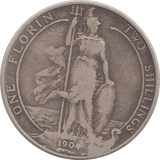1904 FLORIN ( FINE ) - FLORIN - Cambridgeshire Coins