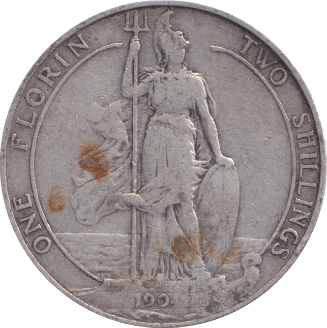 1904 FLORIN ( FINE ) - FLORIN - Cambridgeshire Coins