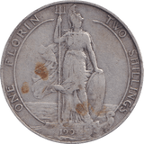 1904 FLORIN ( FINE ) - FLORIN - Cambridgeshire Coins