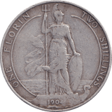 1904 FLORIN ( GF ) - FLORIN - Cambridgeshire Coins