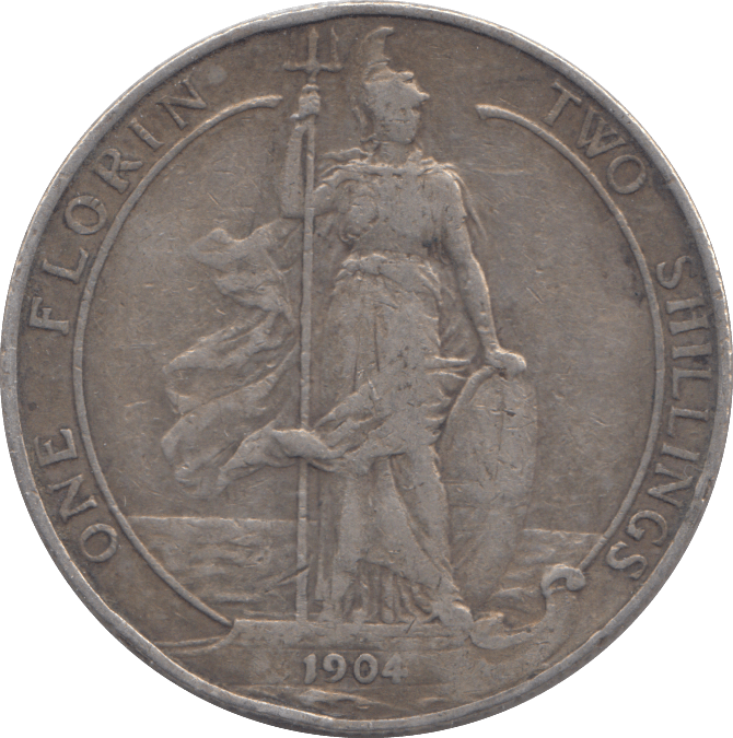1904 FLORIN ( GF ) - FLORIN - Cambridgeshire Coins