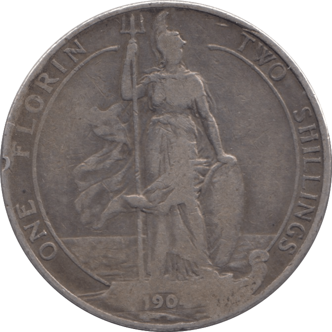 1904 FLORIN ( GF ) - FLORIN - Cambridgeshire Coins