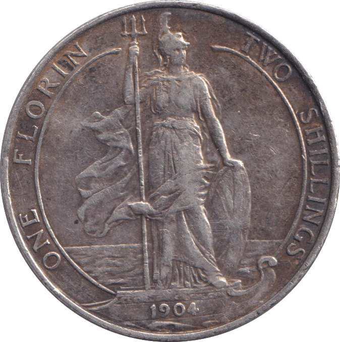 1904 FLORIN ( GVF ) - FLORIN - Cambridgeshire Coins