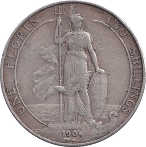 1904 FLORIN ( VF ) - FLORIN - Cambridgeshire Coins