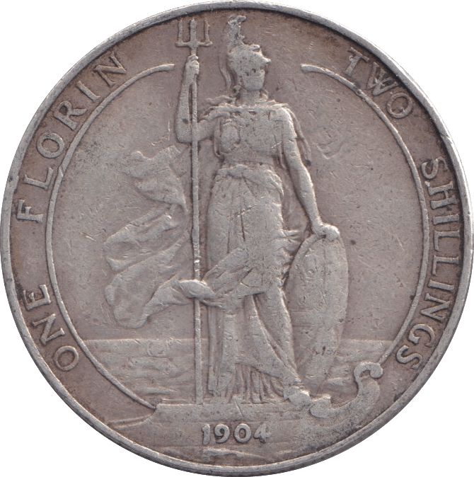 1904 FLORIN ( VF ) - FLORIN - Cambridgeshire Coins