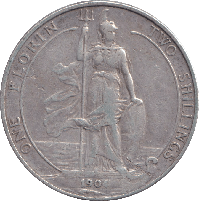 1904 FLORIN ( VF ) - FLORIN - Cambridgeshire Coins