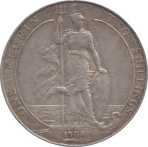 1904 FLORIN ( VF ) - FLORIN - Cambridgeshire Coins