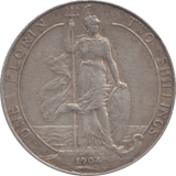 1904 FLORIN ( VF ) - FLORIN - Cambridgeshire Coins