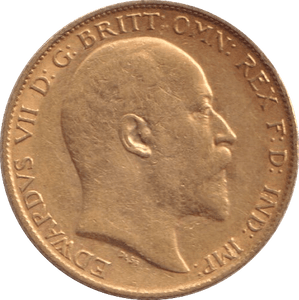 1904 GOLD HALF SOVEREIGN ( GVF ) - HALF SOVEREIGN - Cambridgeshire Coins