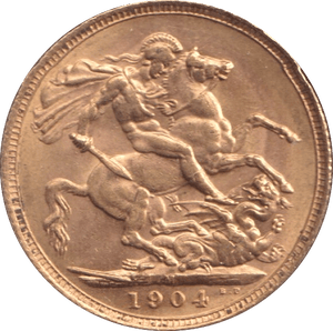 1904 GOLD SOVEREIGN ( AUNC ) MELBOURNE MINT - SOVEREIGN - Cambridgeshire Coins