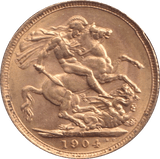 1904 GOLD SOVEREIGN ( AUNC ) MELBOURNE MINT - SOVEREIGN - Cambridgeshire Coins