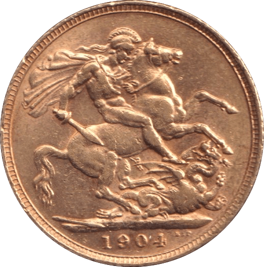 1904 GOLD SOVEREIGN ( AUNC ) - SOVEREIGN - Cambridgeshire Coins