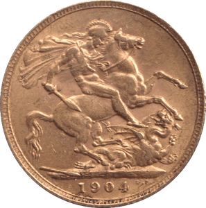 1904 GOLD SOVEREIGN ( EF ) - Sovereign - Cambridgeshire Coins