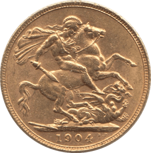 1904 GOLD SOVEREIGN ( EF ) - SOVEREIGN - Cambridgeshire Coins
