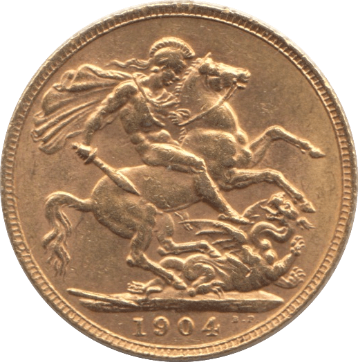 1904 GOLD SOVEREIGN ( EF ) - SOVEREIGN - Cambridgeshire Coins