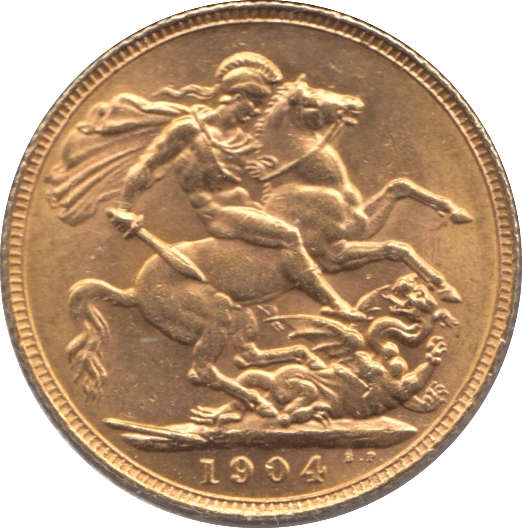 1904 GOLD SOVEREIGN ( EF ) - SOVEREIGN - Cambridgeshire Coins