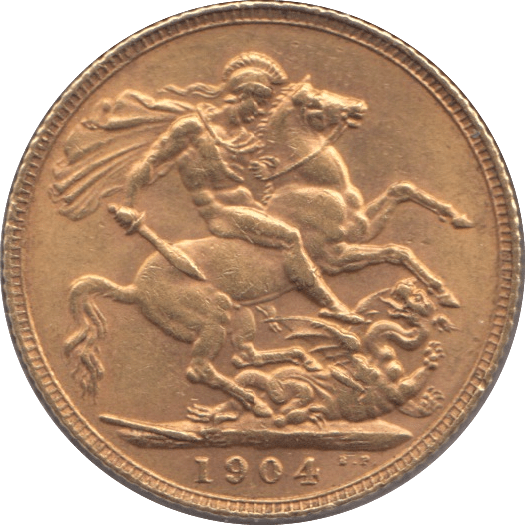 1904 GOLD SOVEREIGN ( GVF ) - SOVEREIGN - Cambridgeshire Coins
