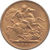 1904 GOLD SOVEREIGN ( GVF ) - SOVEREIGN - Cambridgeshire Coins