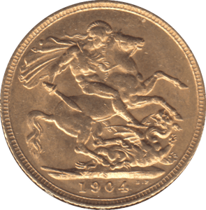 1904 GOLD SOVEREIGN SYDNEY MINT ( AUNC ) - SOVEREIGN - Cambridgeshire Coins