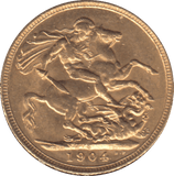 1904 GOLD SOVEREIGN SYDNEY MINT ( AUNC ) - SOVEREIGN - Cambridgeshire Coins