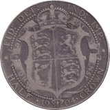 1904 HALFCROWN ( F ) - HALFCROWN - Cambridgeshire Coins