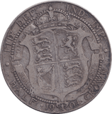 1904 HALFCROWN ( FINE ) 8 - HALFCROWN - Cambridgeshire Coins