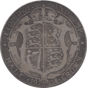 1904 HALFCROWN ( FINE ) - HALFCROWN - Cambridgeshire Coins