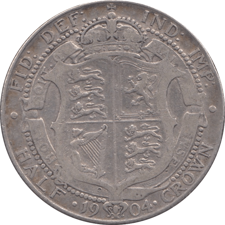 1904 HALFCROWN ( FINE ) - WORLD COINS - Cambridgeshire Coins