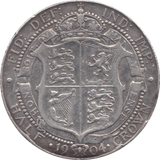 1904 HALFCROWN ( GF ) - HALFCROWN - Cambridgeshire Coins