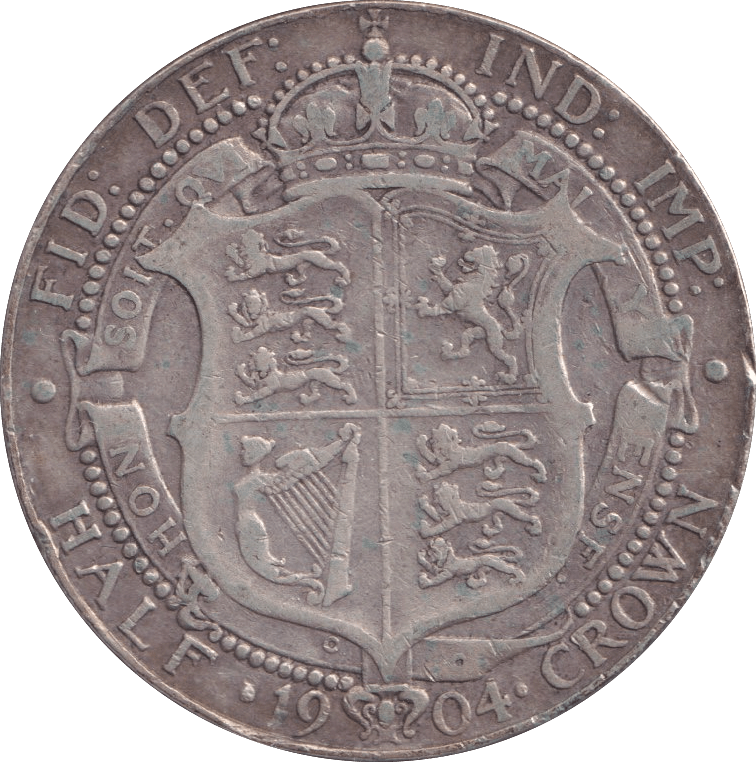 1904 HALFCROWN ( GF ) - Halfcrown - Cambridgeshire Coins