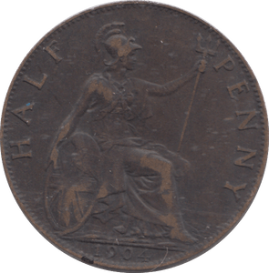 1904 HALFPENNY ( GF ) - HALFPENNY - Cambridgeshire Coins