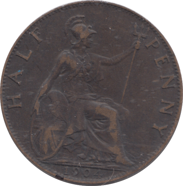 1904 HALFPENNY ( GF ) - HALFPENNY - Cambridgeshire Coins