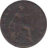 1904 HALFPENNY ( GF ) - HALFPENNY - Cambridgeshire Coins