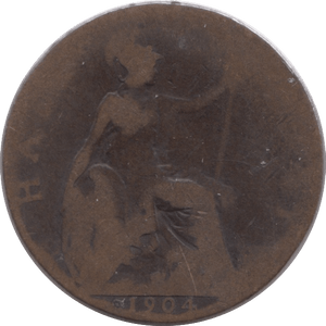 1904 HALFPENNY ( NF ) - Halfpenny - Cambridgeshire Coins