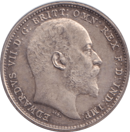 1904 MAUNDY FOURPENCE ( UNC ) 1 - MAUNDY FOURPENCE - Cambridgeshire Coins